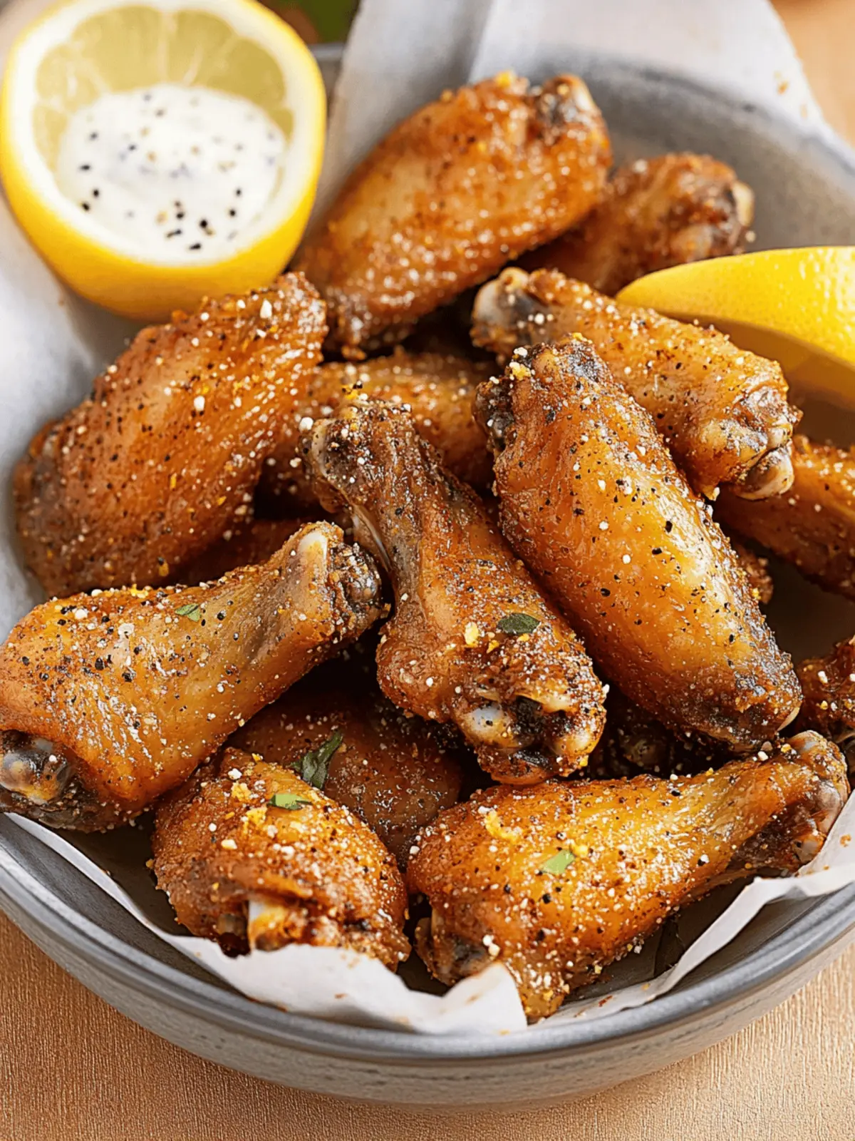 Lemon Pepper Wings