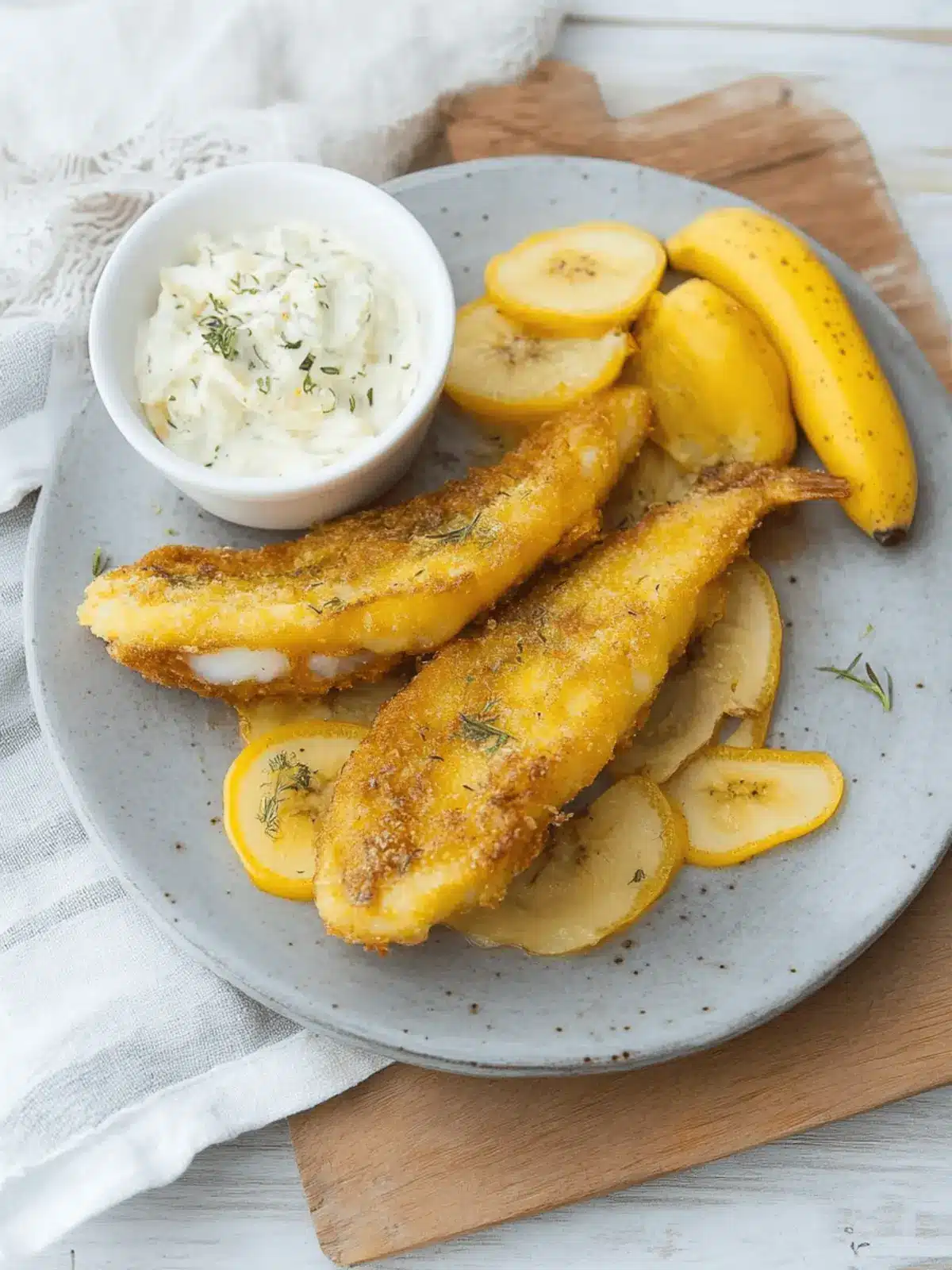 Banana Blossom Vegan Fish