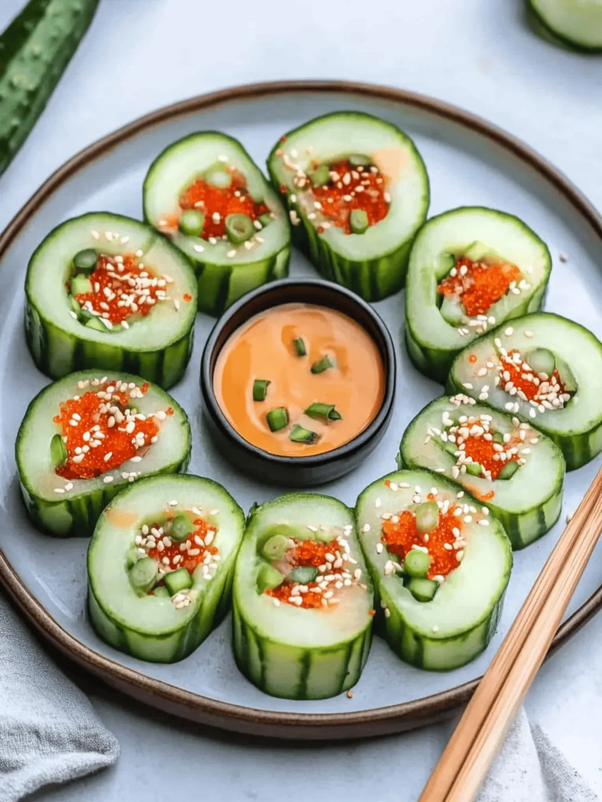 Cucumber Sushi