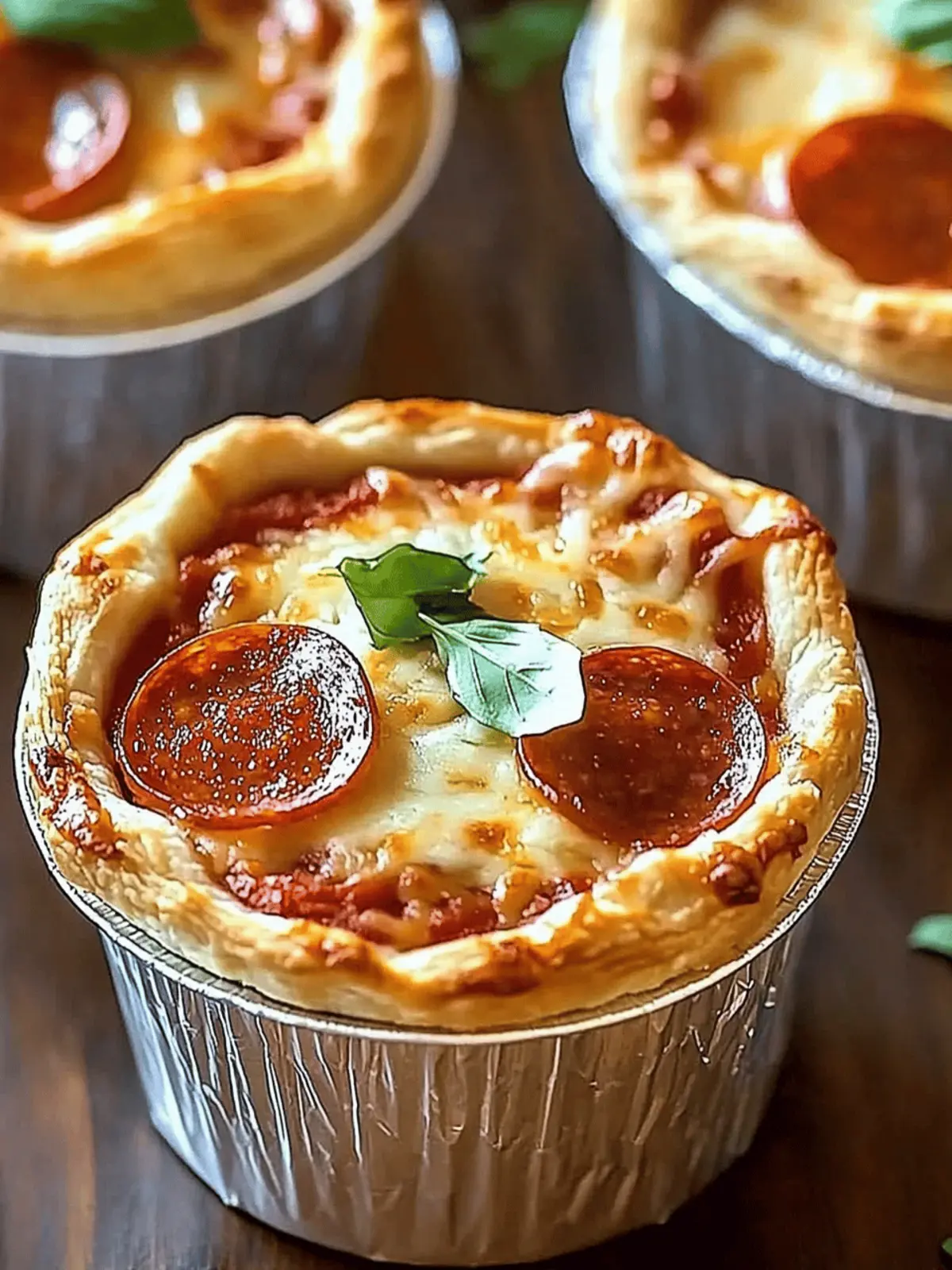 Mini Pizza Pot Pies: Your New Favorite Snack Delight 5 Mini Pizza Pot Pies