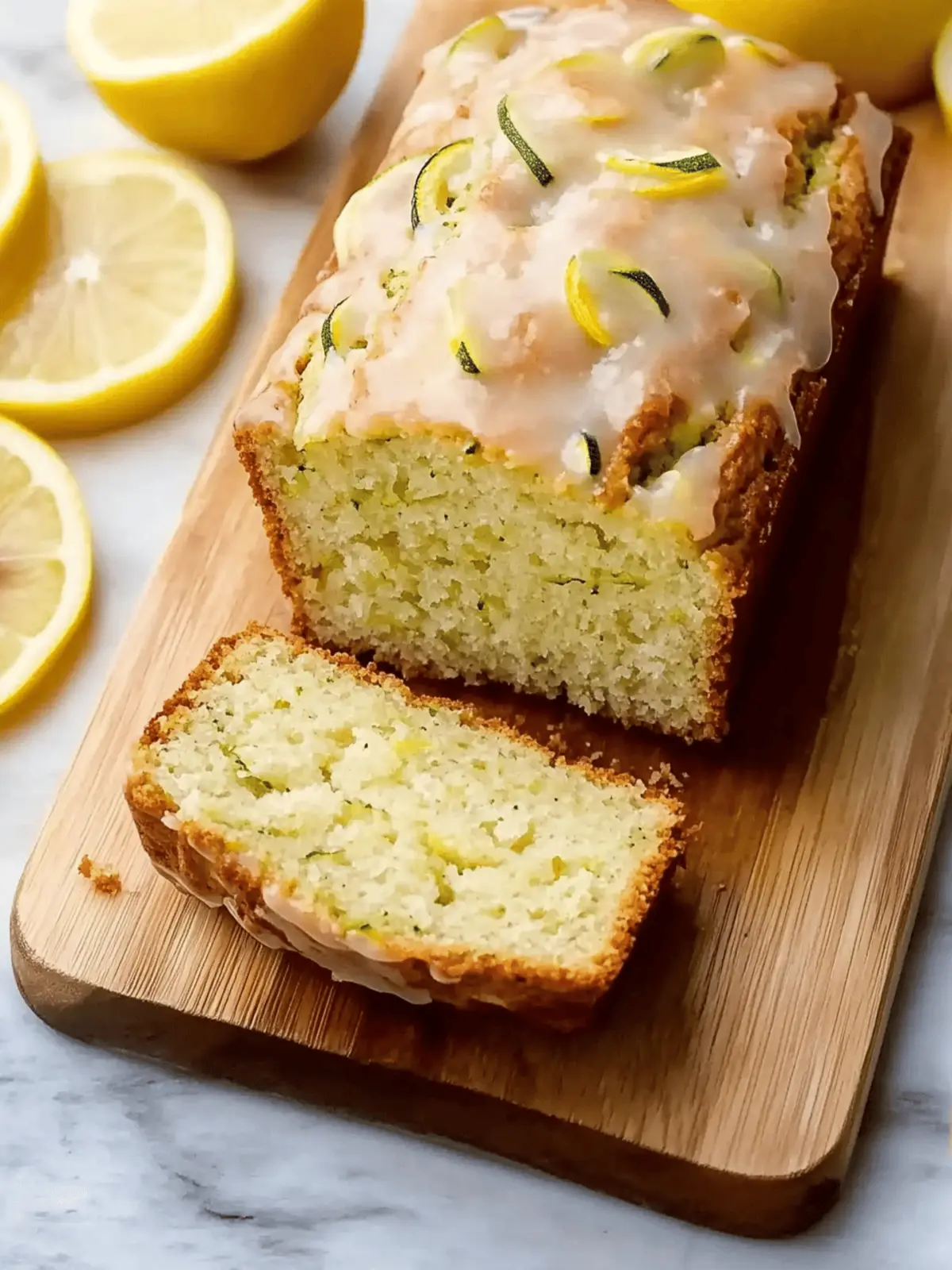 Lemon Zucchini Bread
