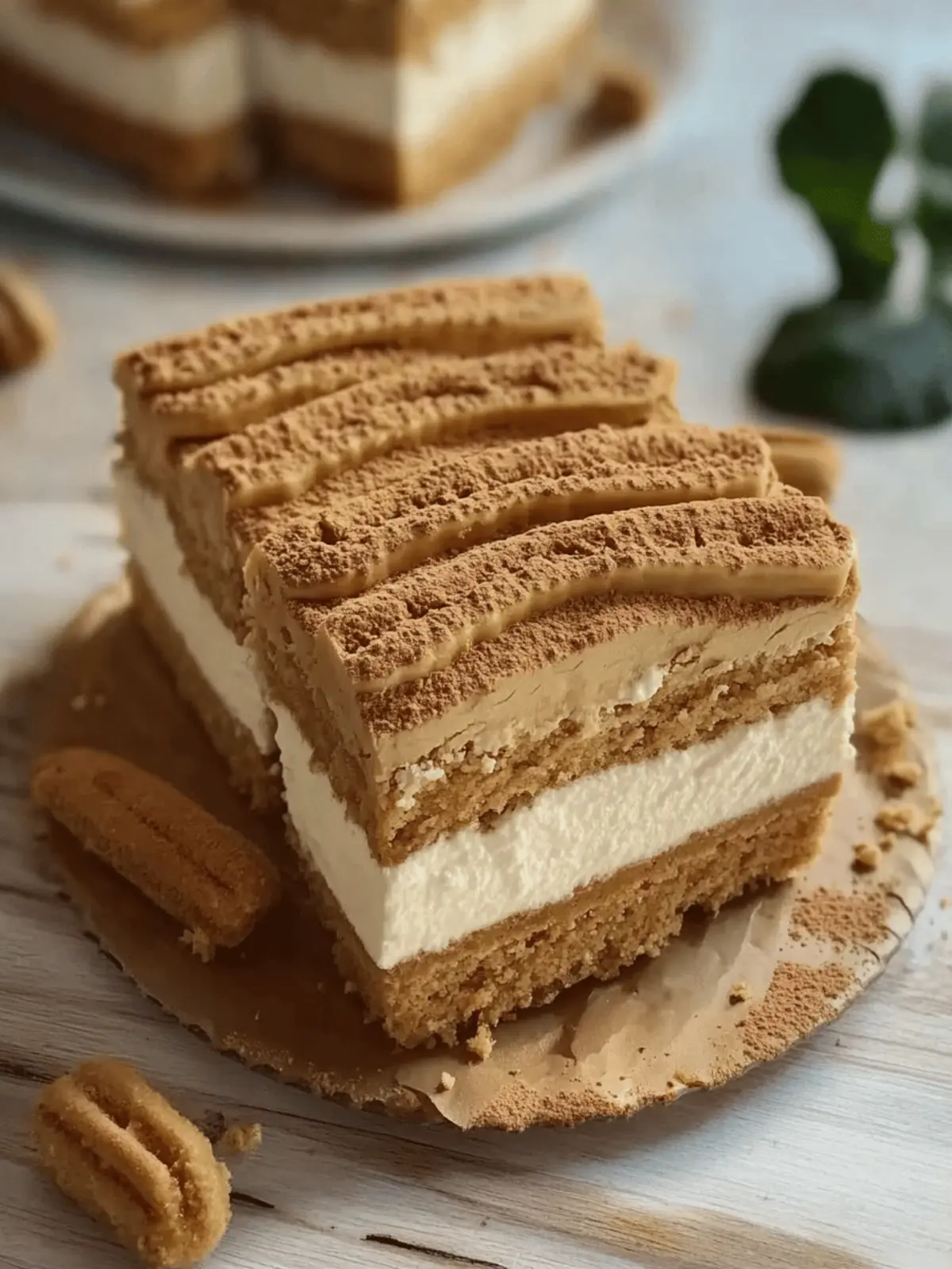 Biscoff Cheesecake Bars