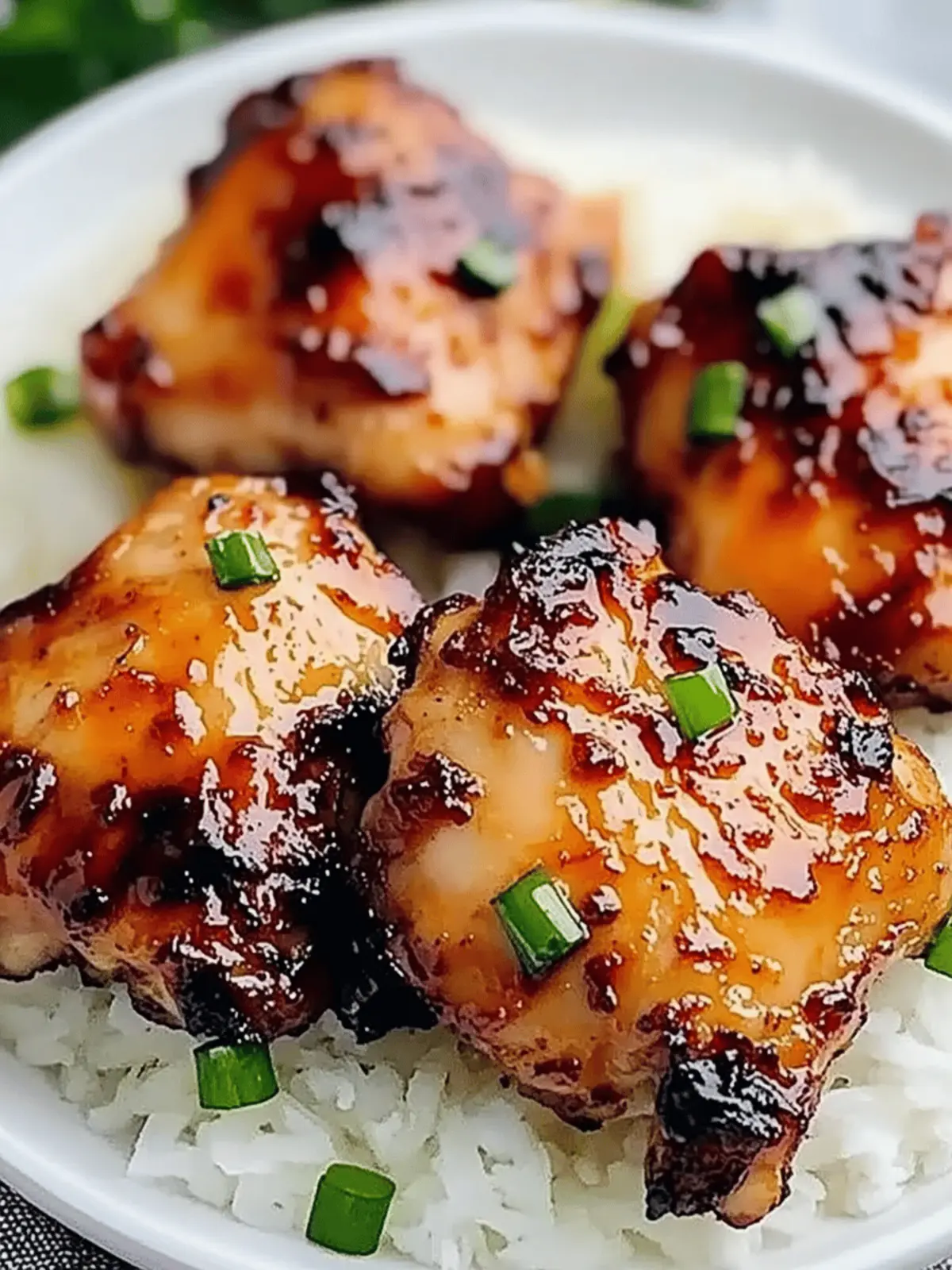 Sweet Chili Air Fryer Chicken Thighs