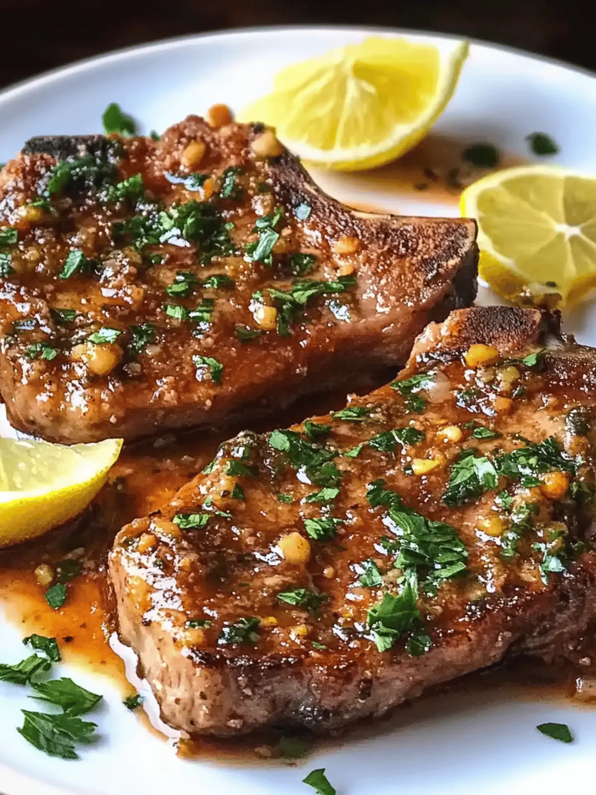 Sicilian Pork Chops