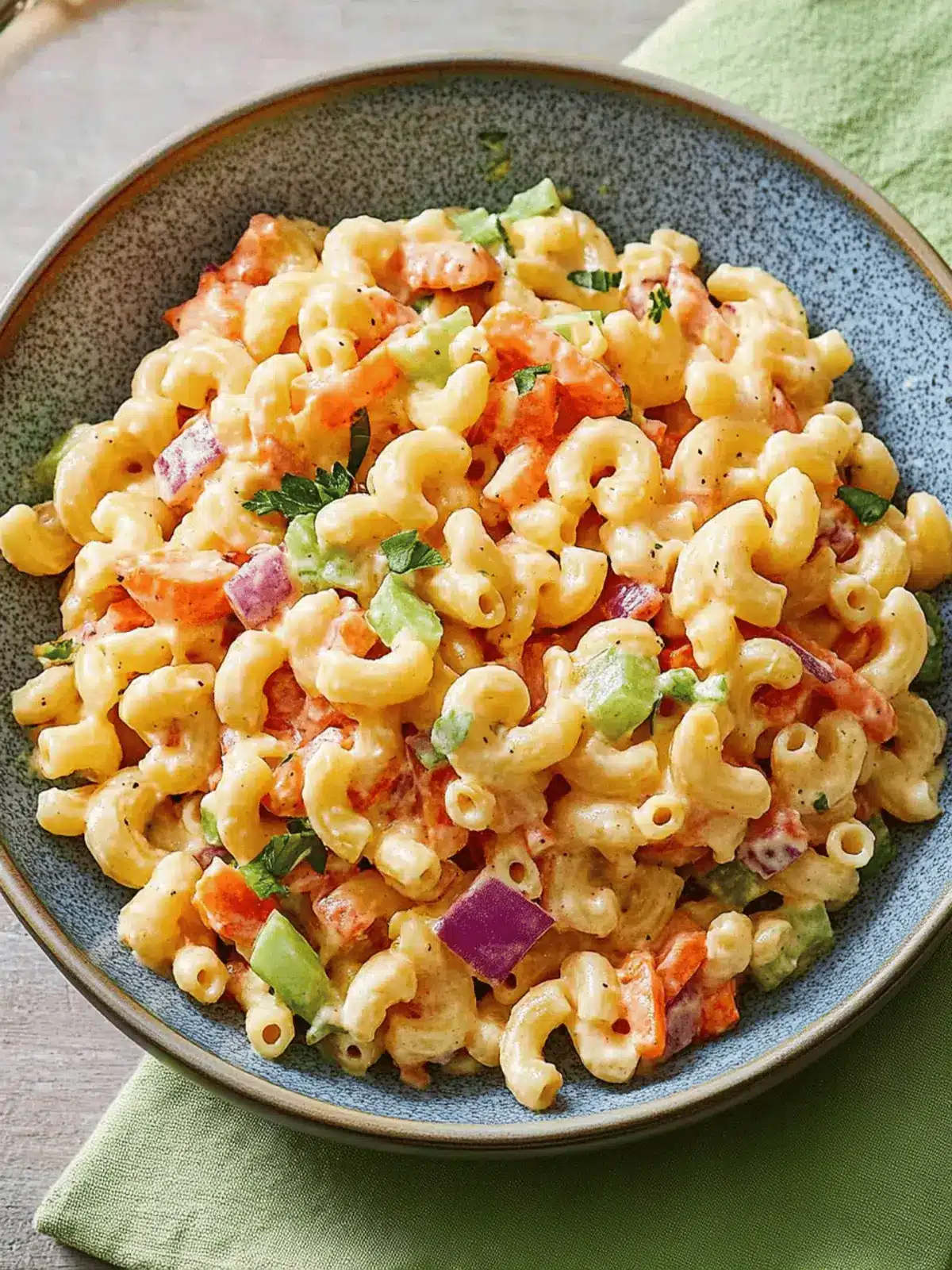 Vegetable Macaroni Salad