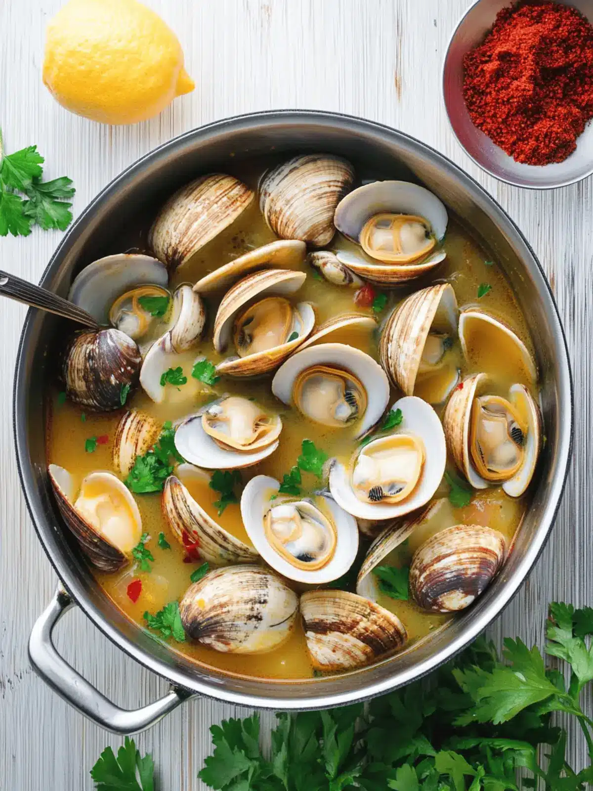 Portuguese Clams Stew