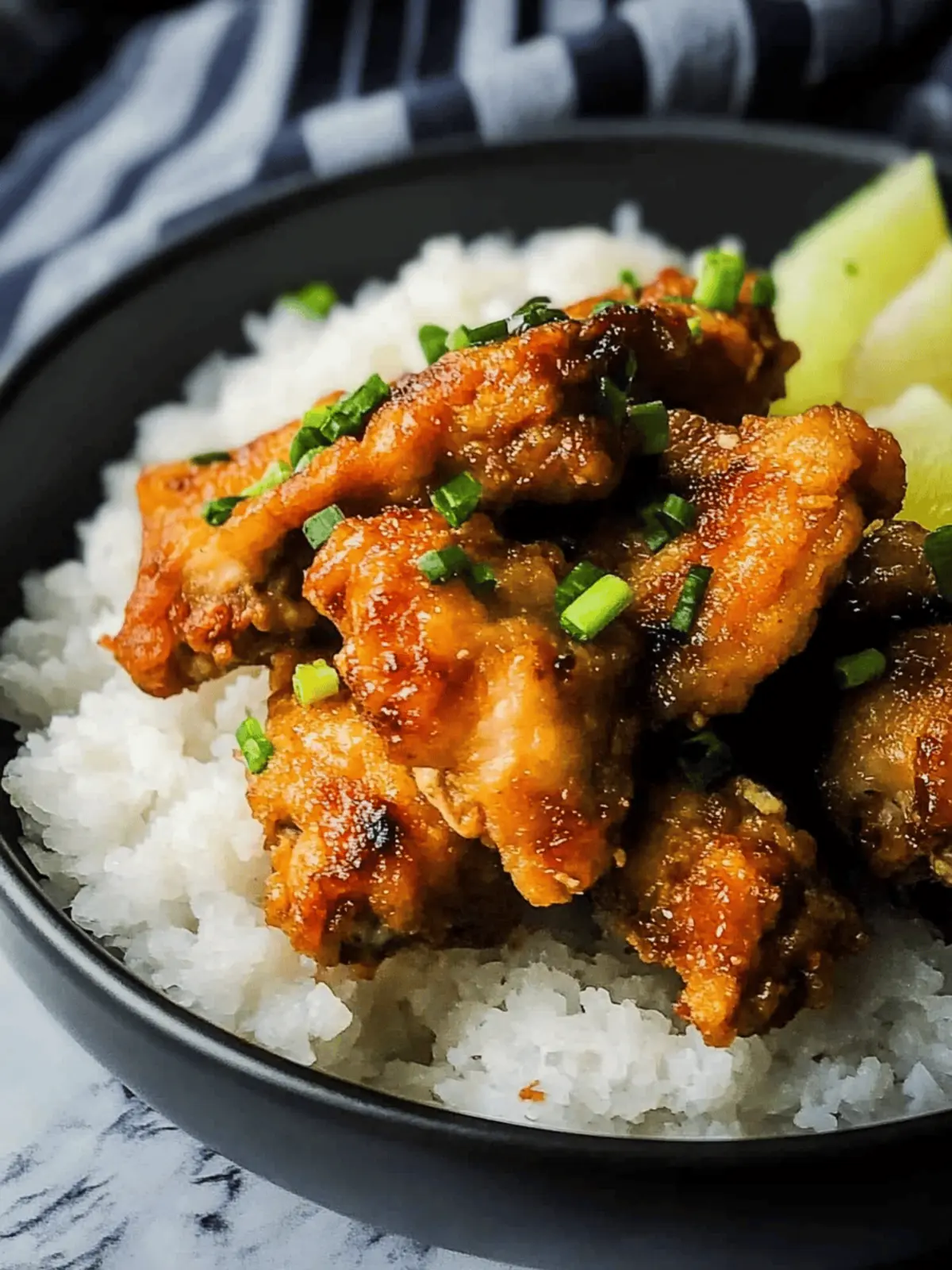 Hawaiian Style Mochiko Chicken