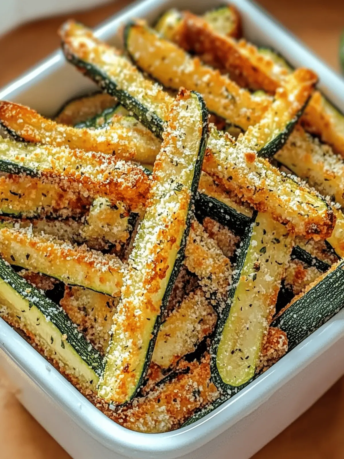 Air Fryer Zucchini Fries