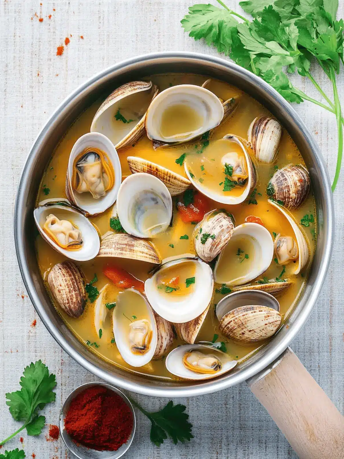 Portuguese Clams Stew