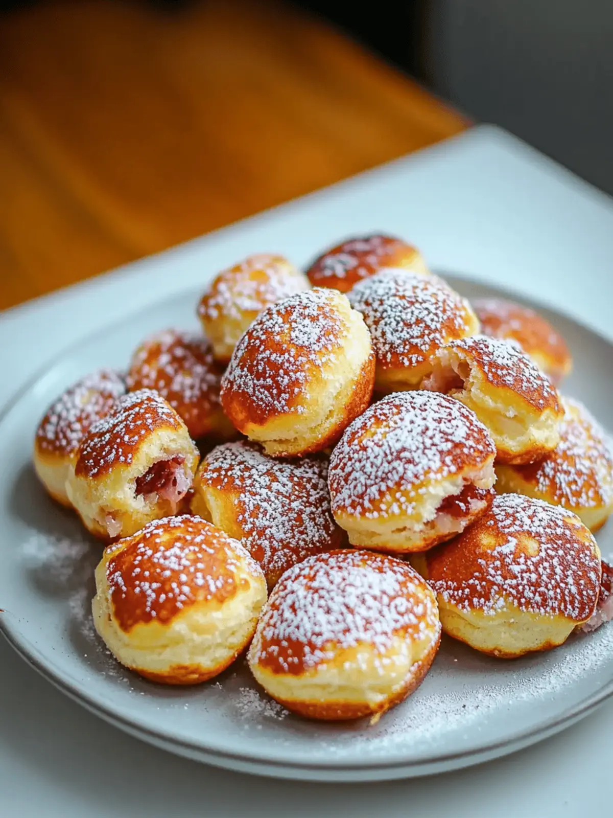 Breakfast Pancake Poppers