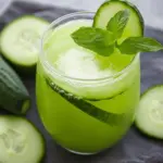 Cucumber agua fresca