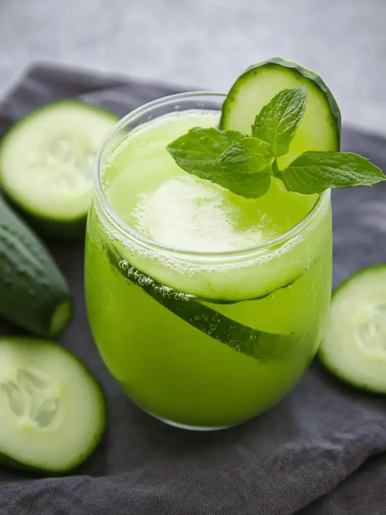 Cucumber agua fresca