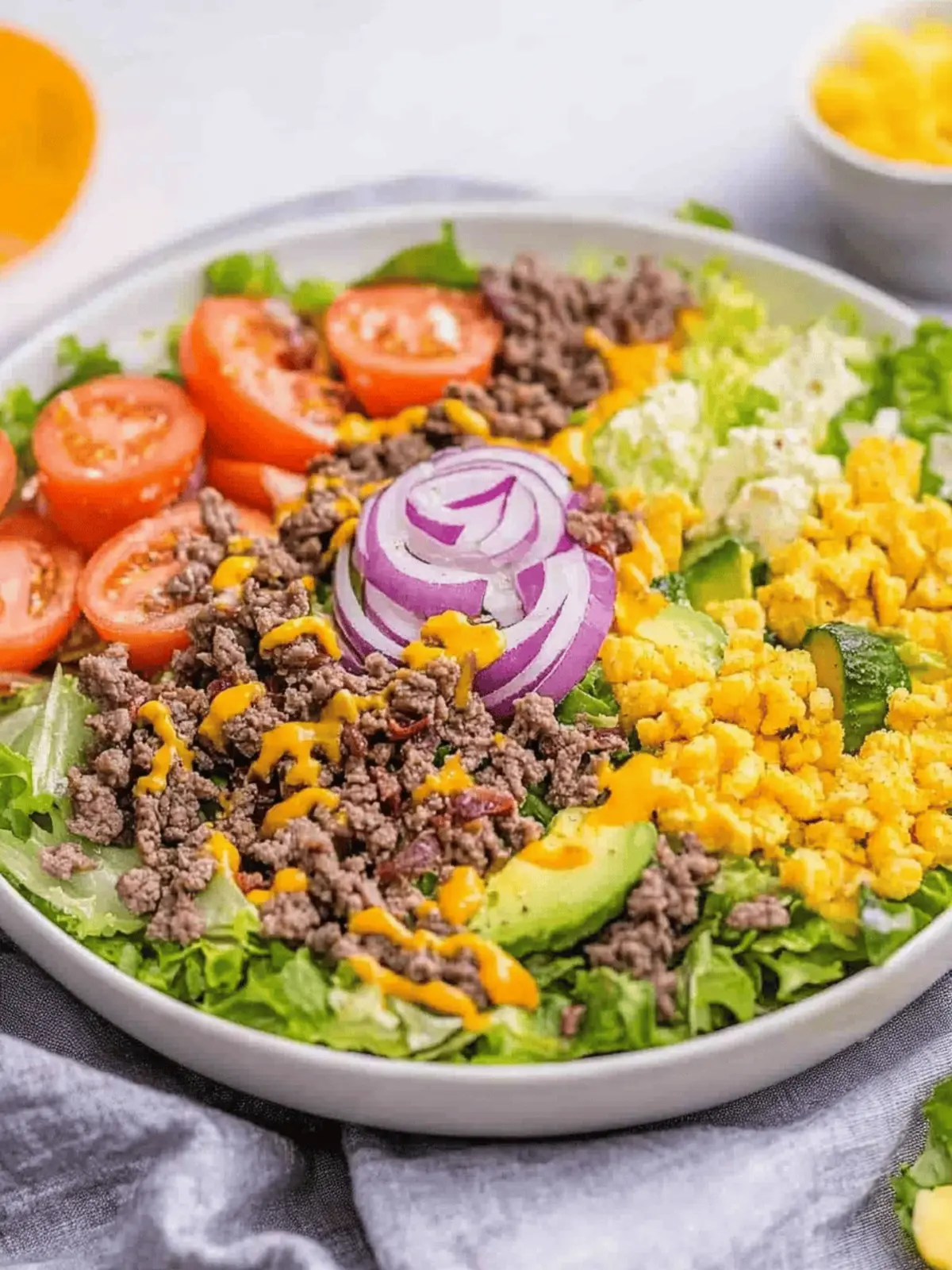 Keto Big Mac Salad