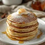 Vanilla Cinnamon Buttermilk Pancakes