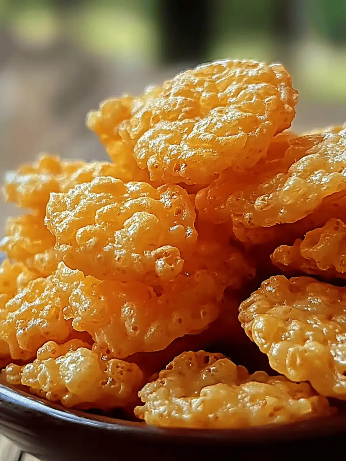 Rice Krispie Cheddar Crackers