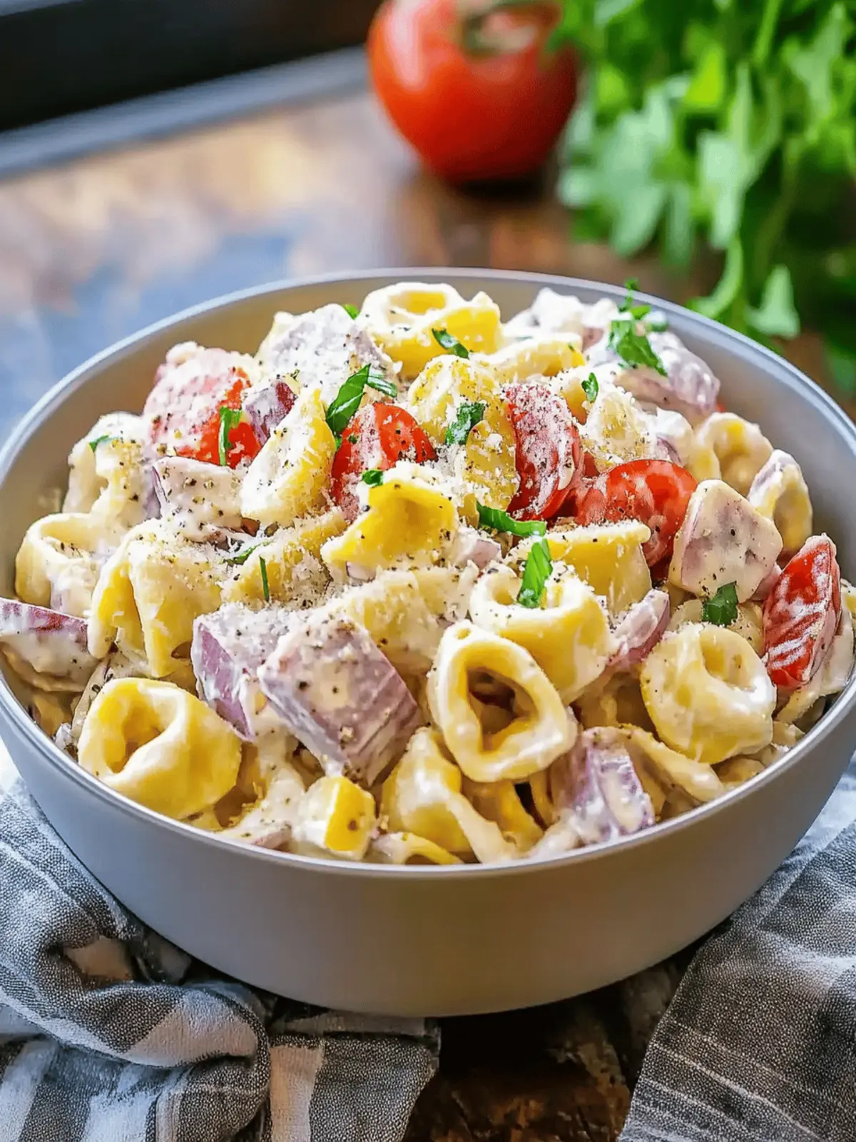 Fresh Grinder Tortellini Salad