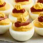 Hot Dog Deviled Eggs