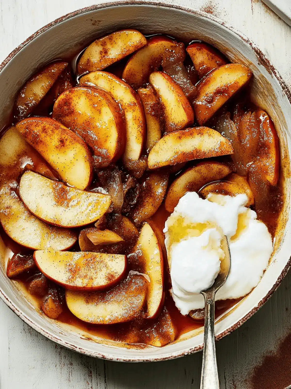 Baked Spiced Apple Slices