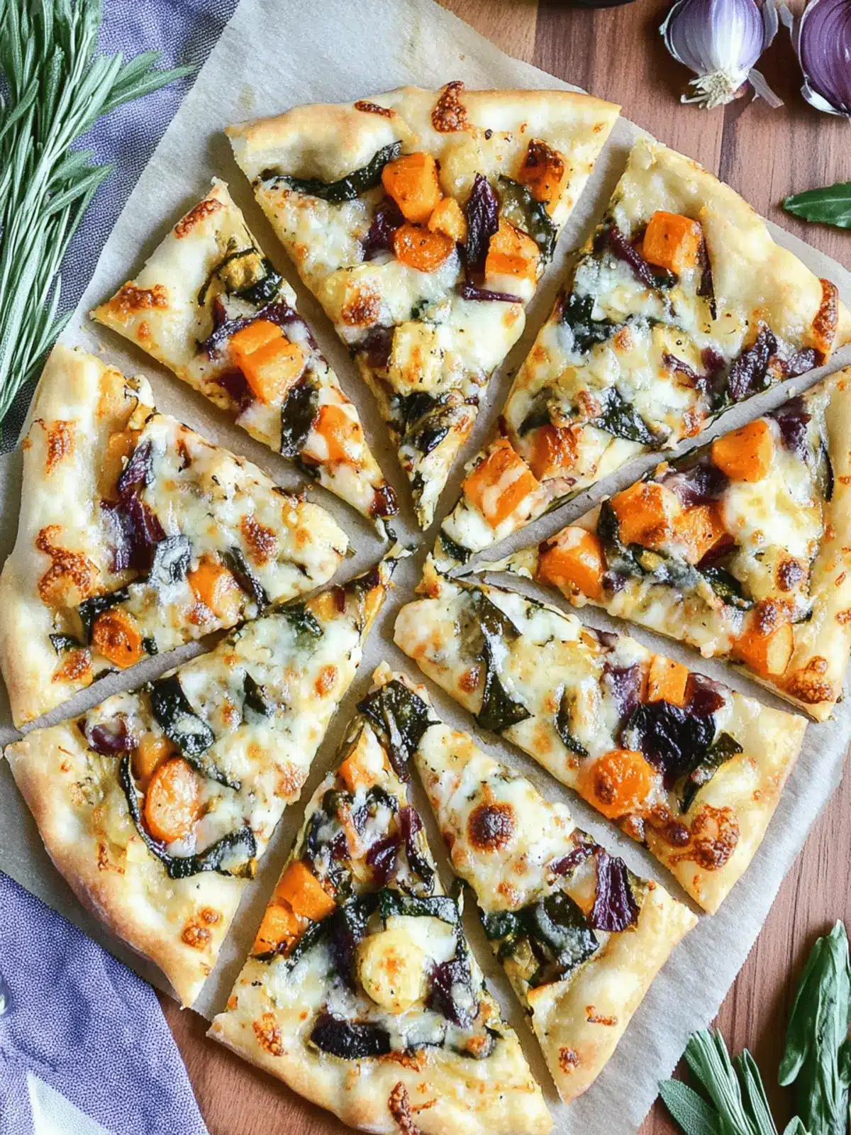 Roasted Vegetable Pizza