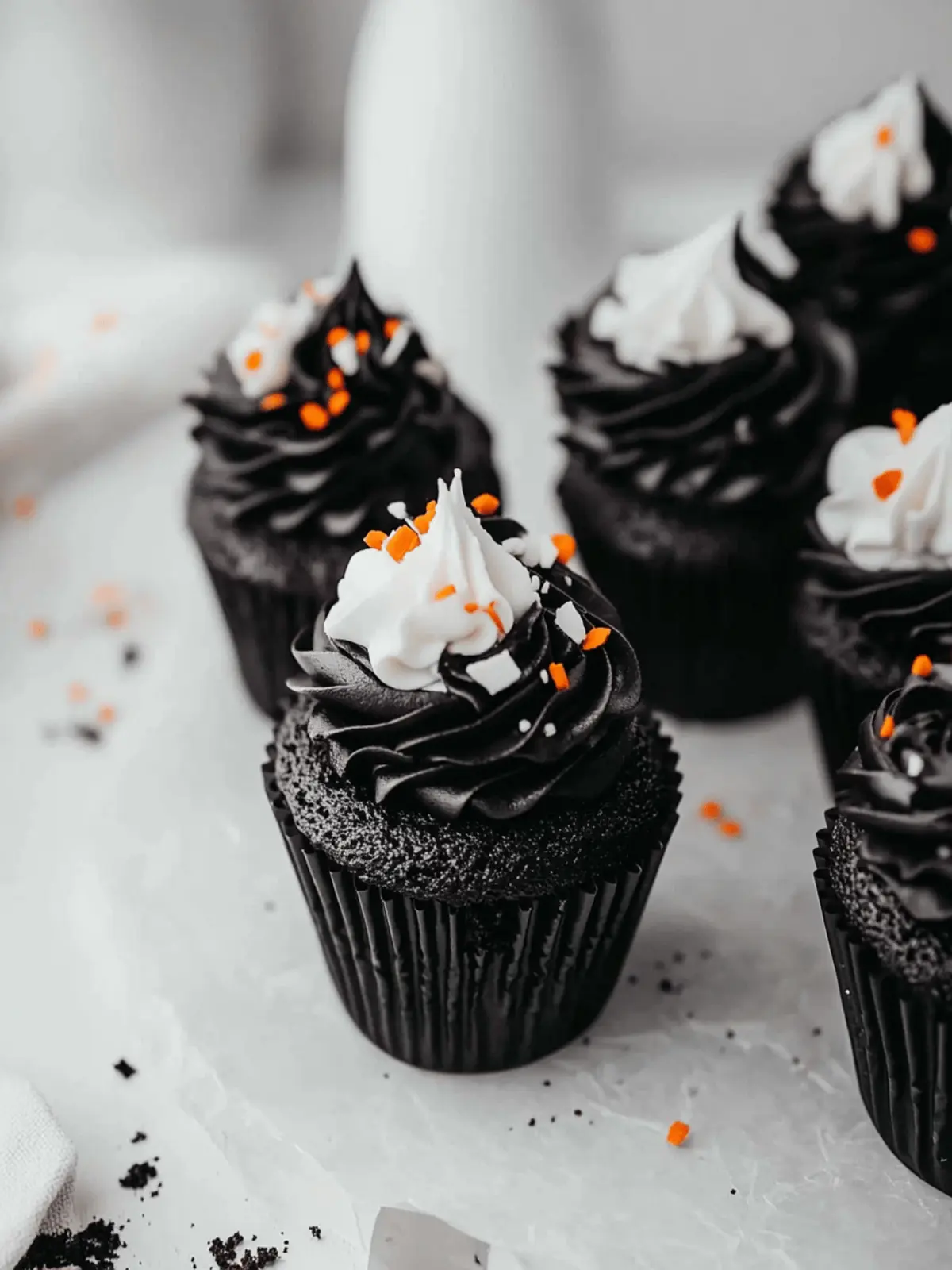 Black Velvet Cupcakes