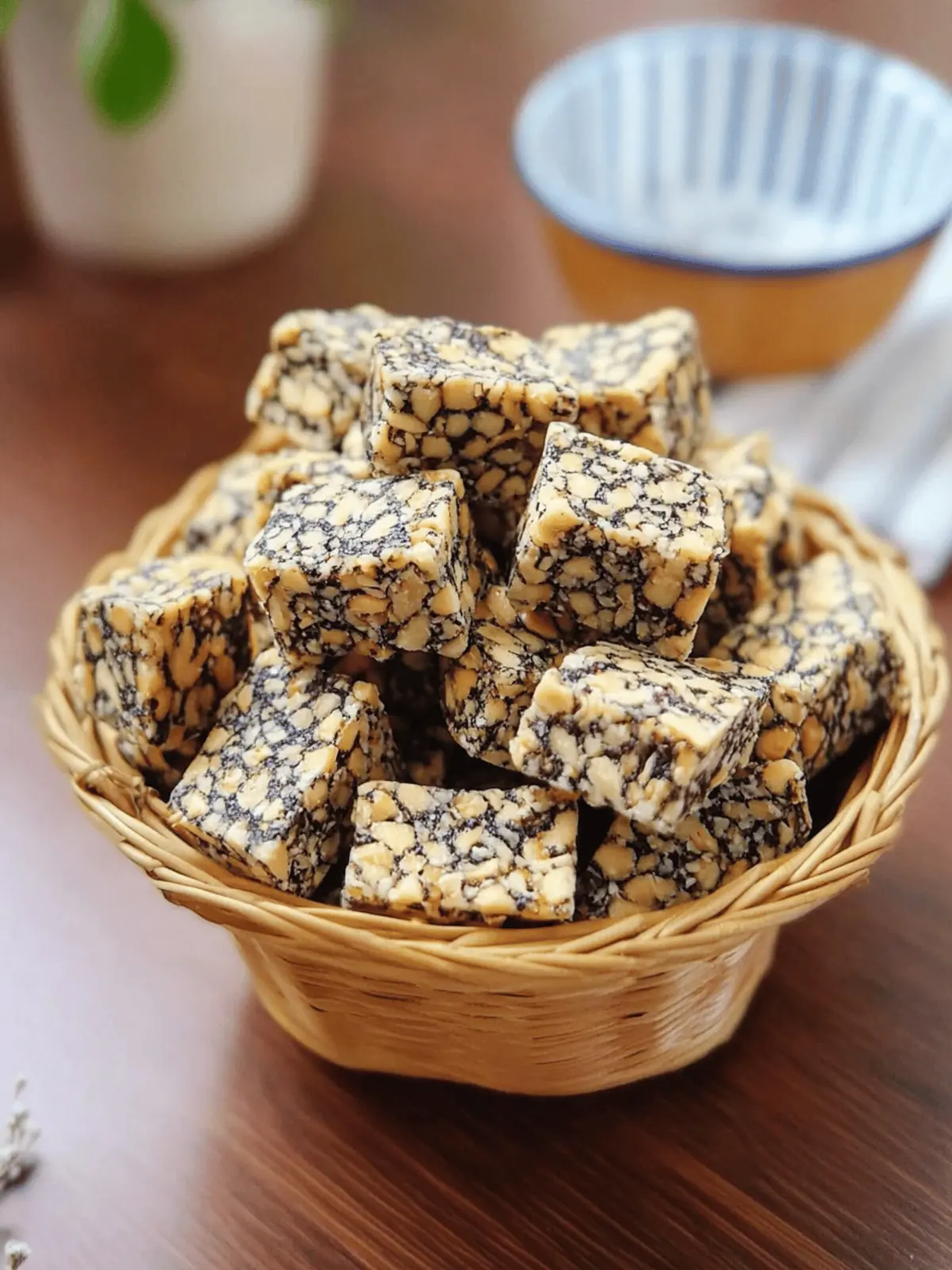 Crunchy Sesame Candy With Peanut