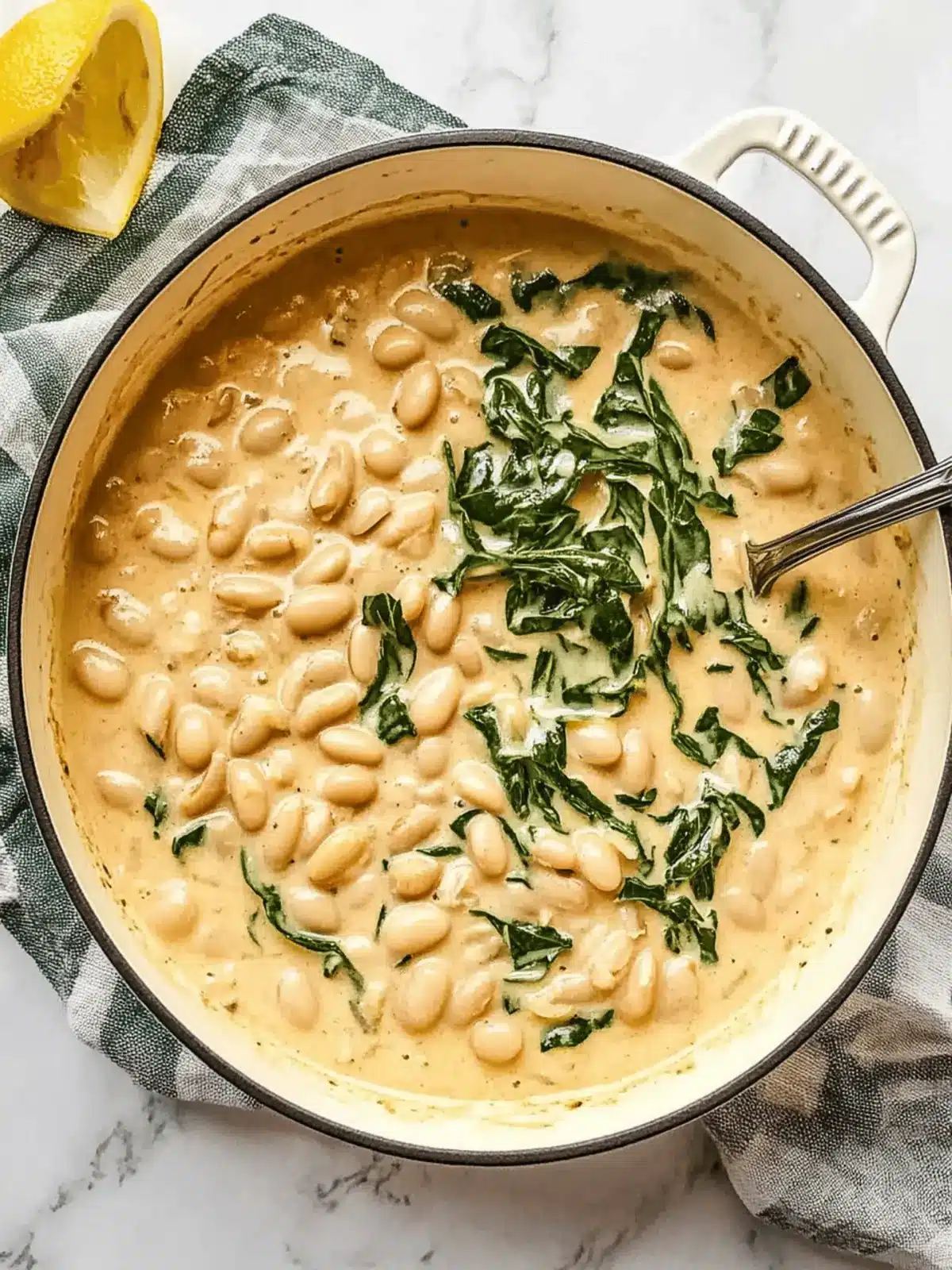 Creamy Miso Butter Beans
