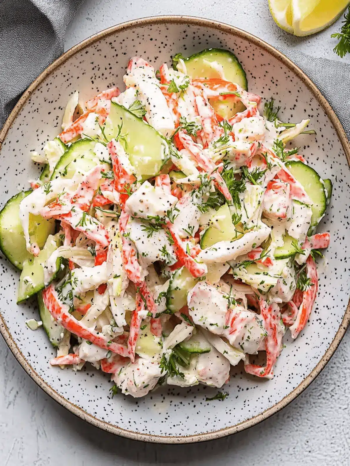 Surimi Salad