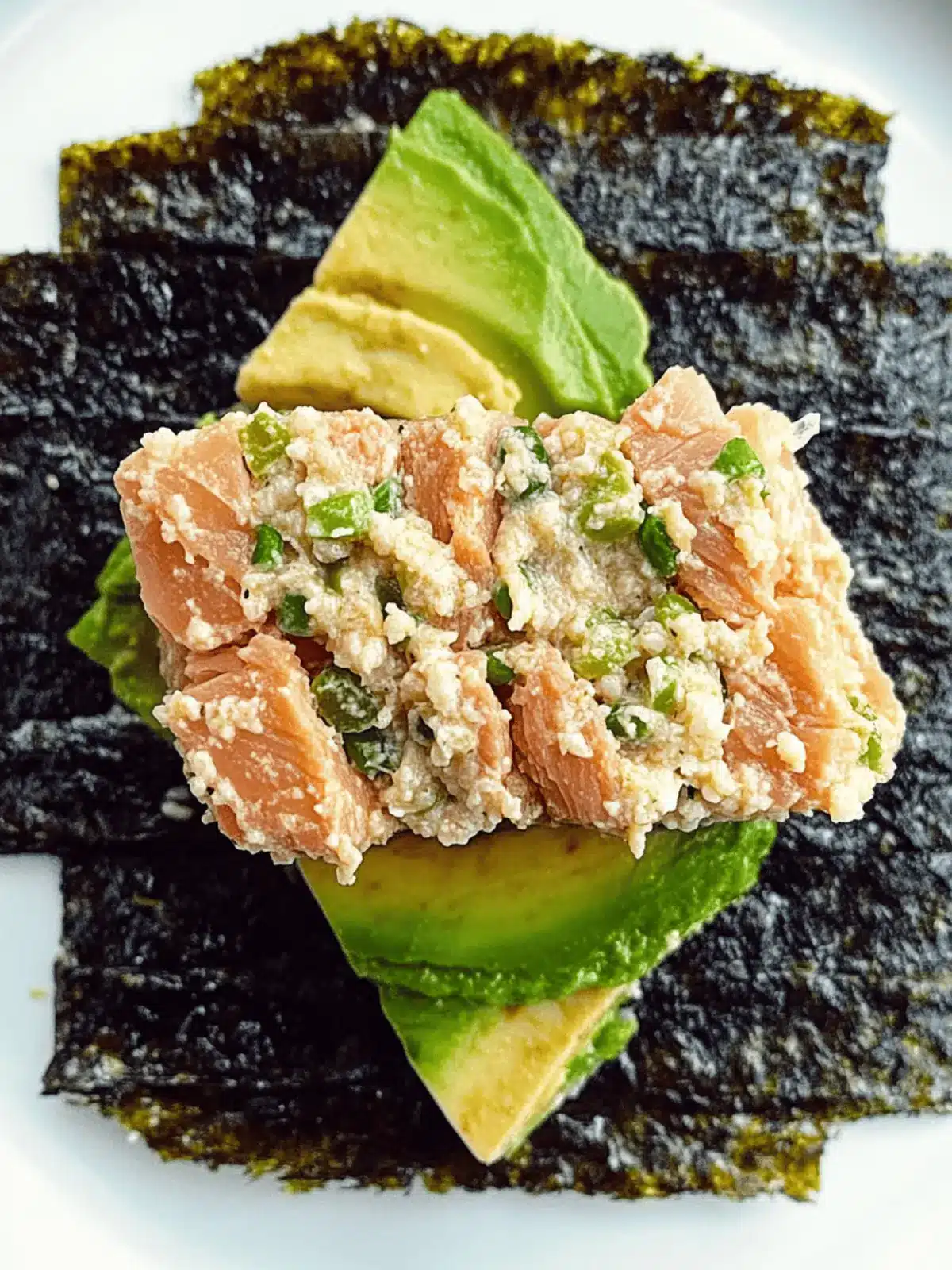 Tuna Salad Nori Wraps