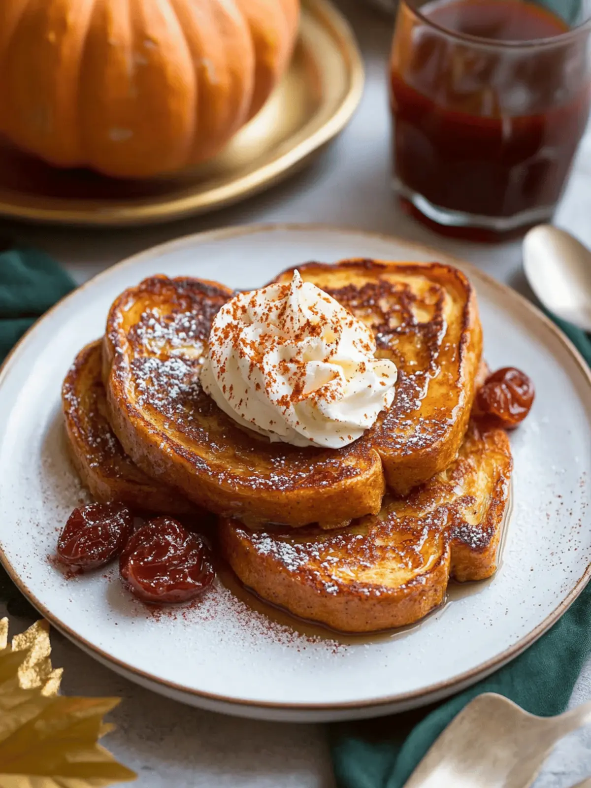 Pumpkin French Toast