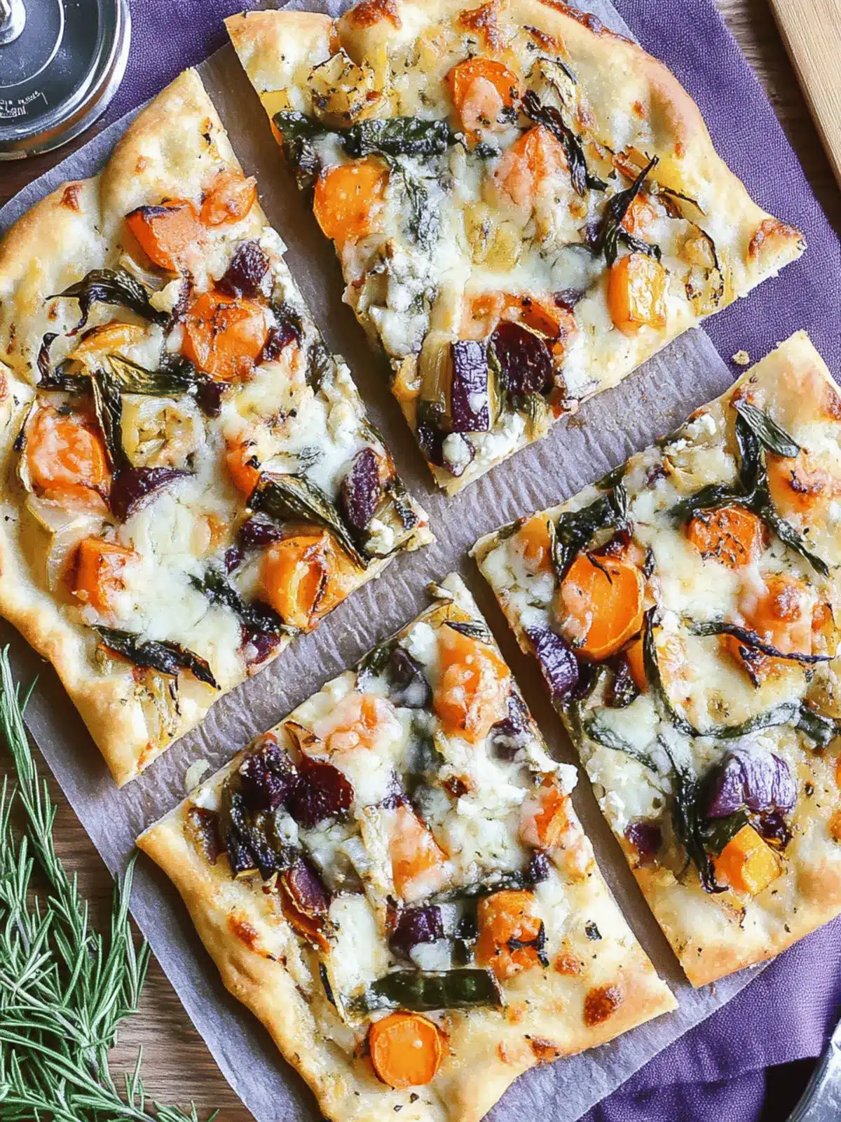 Roasted Vegetable Pizza