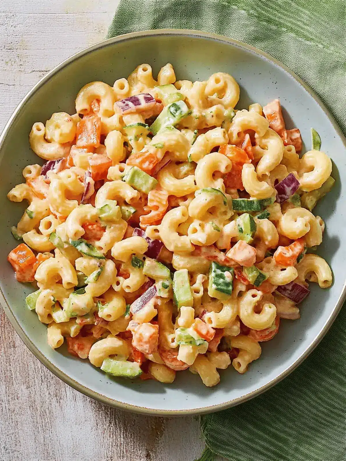 Vegetable Macaroni Salad