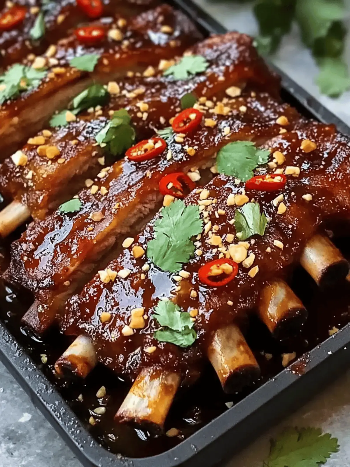 Thai Style Sweet Chili Ribs