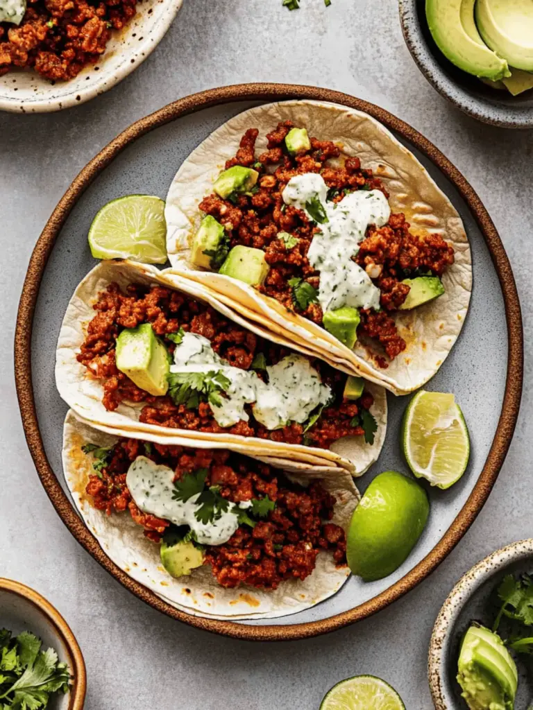 Chorizo Tacos