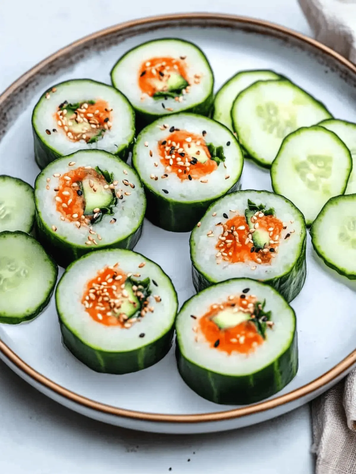 Cucumber Sushi