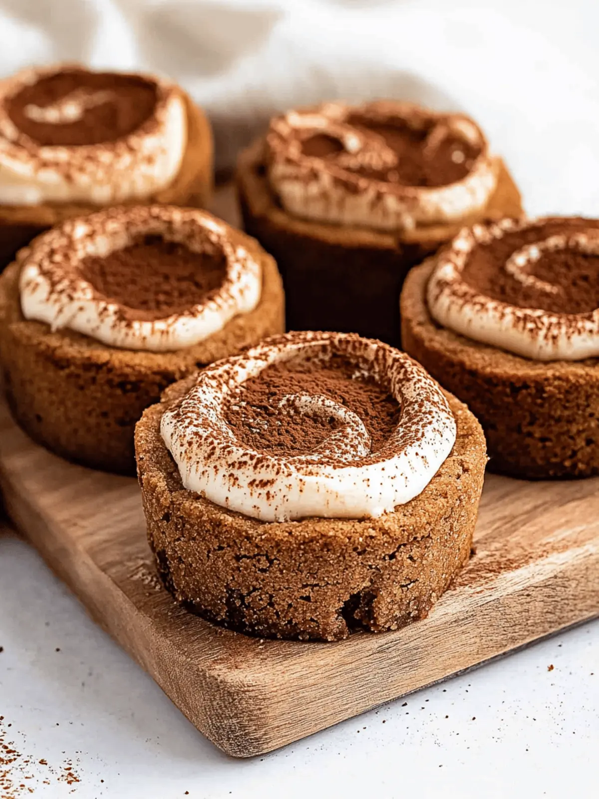 Tiramisu Cookie Cups