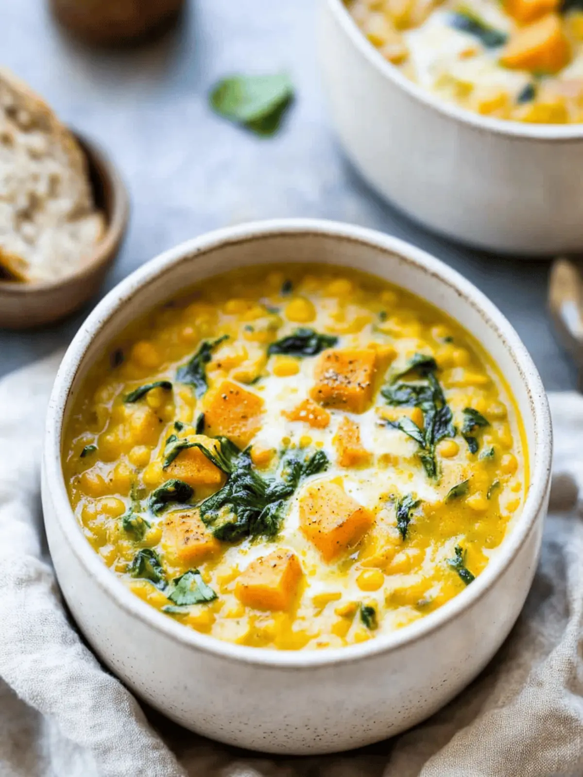 Golden Turmeric Lentil Soup