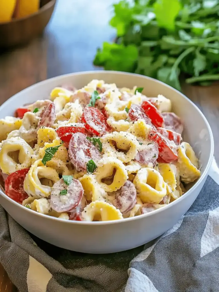 Fresh Grinder Tortellini Salad