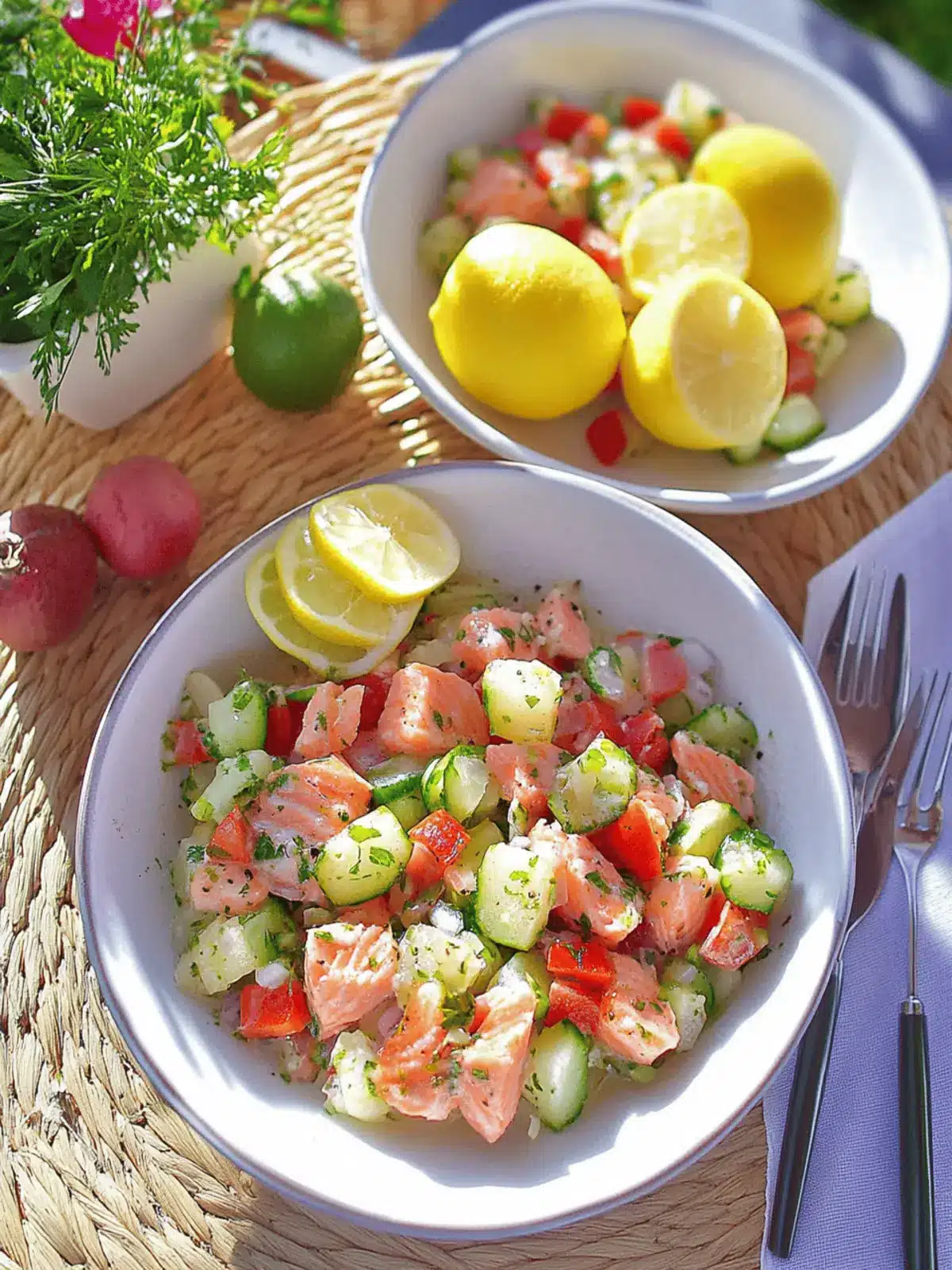 Salmon Ceviche
