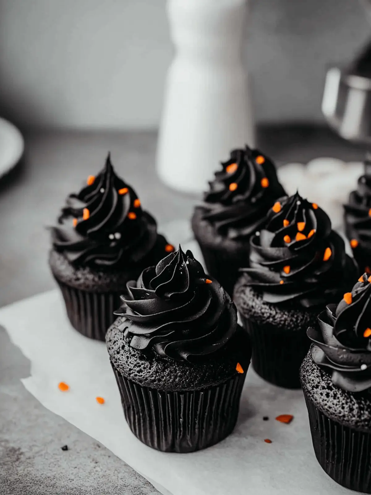 Black Velvet Cupcakes