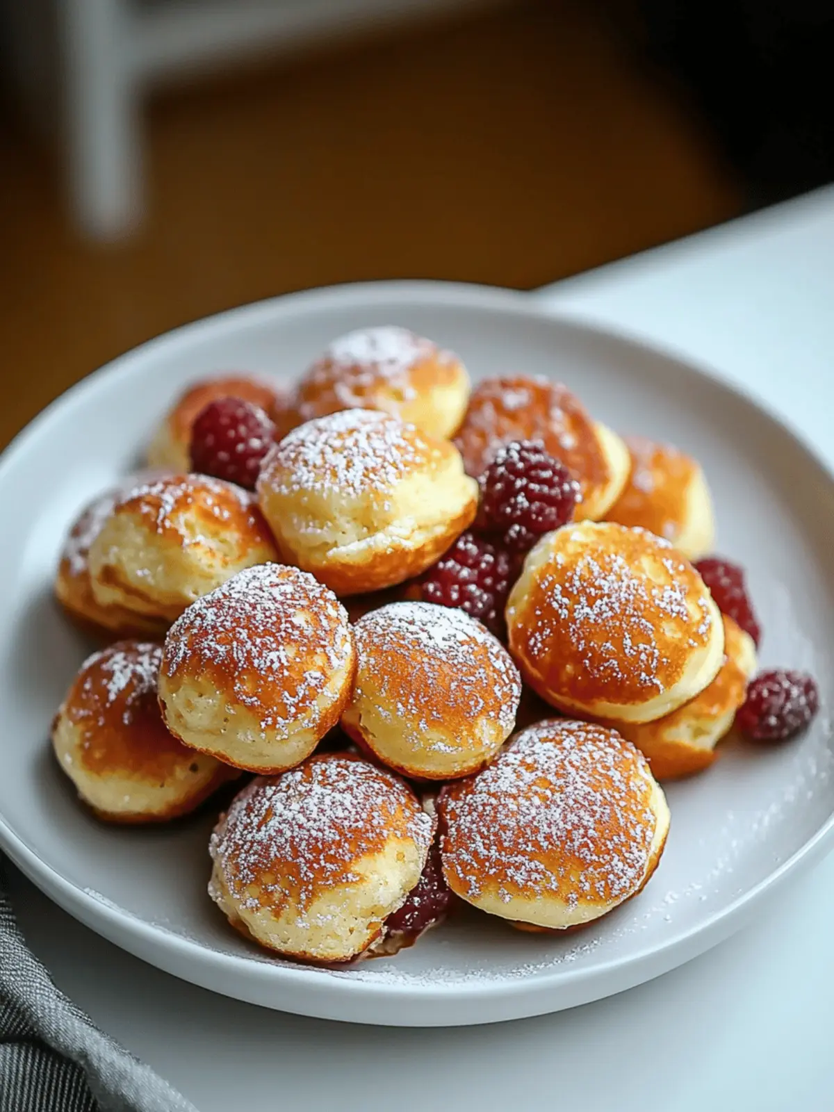 Breakfast Pancake Poppers