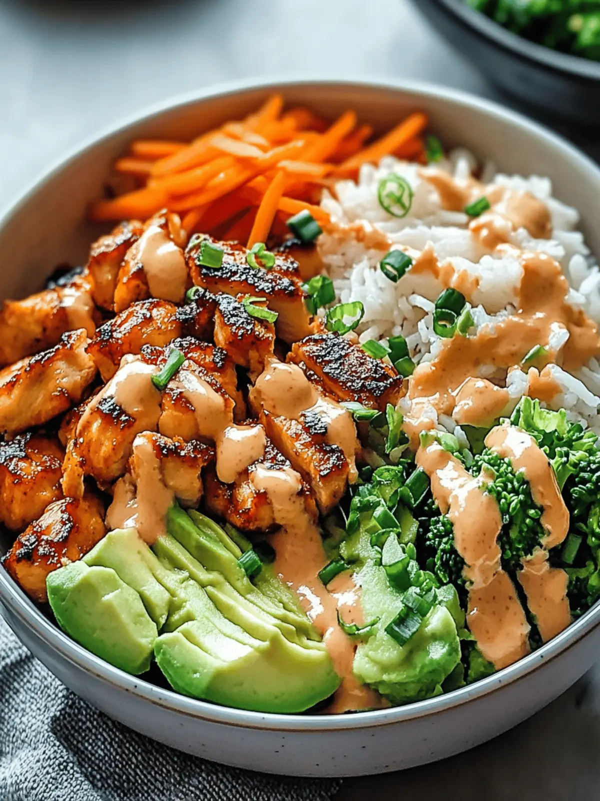 Bang Bang Chicken Bowl