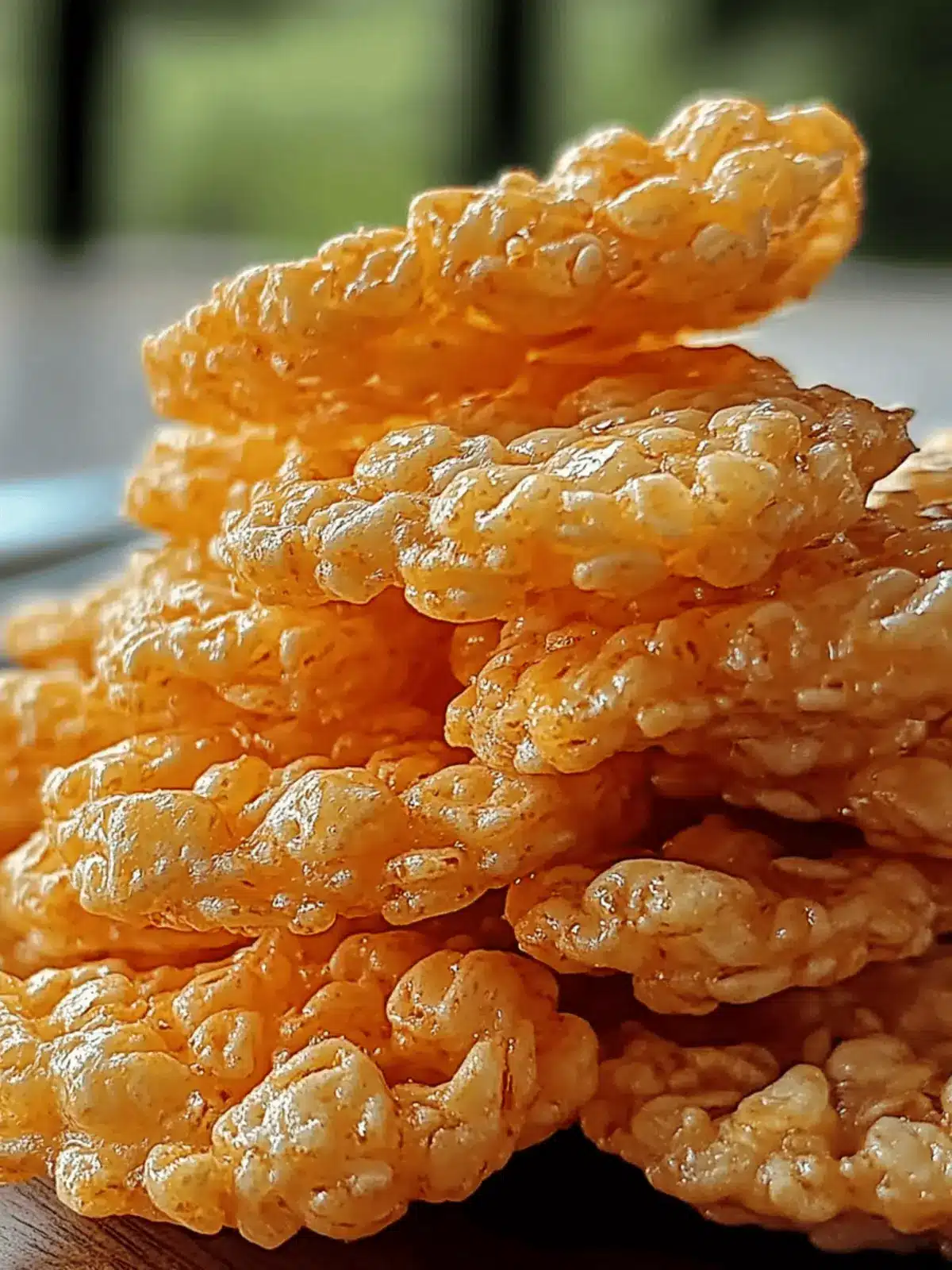 Rice Krispie Cheddar Crackers
