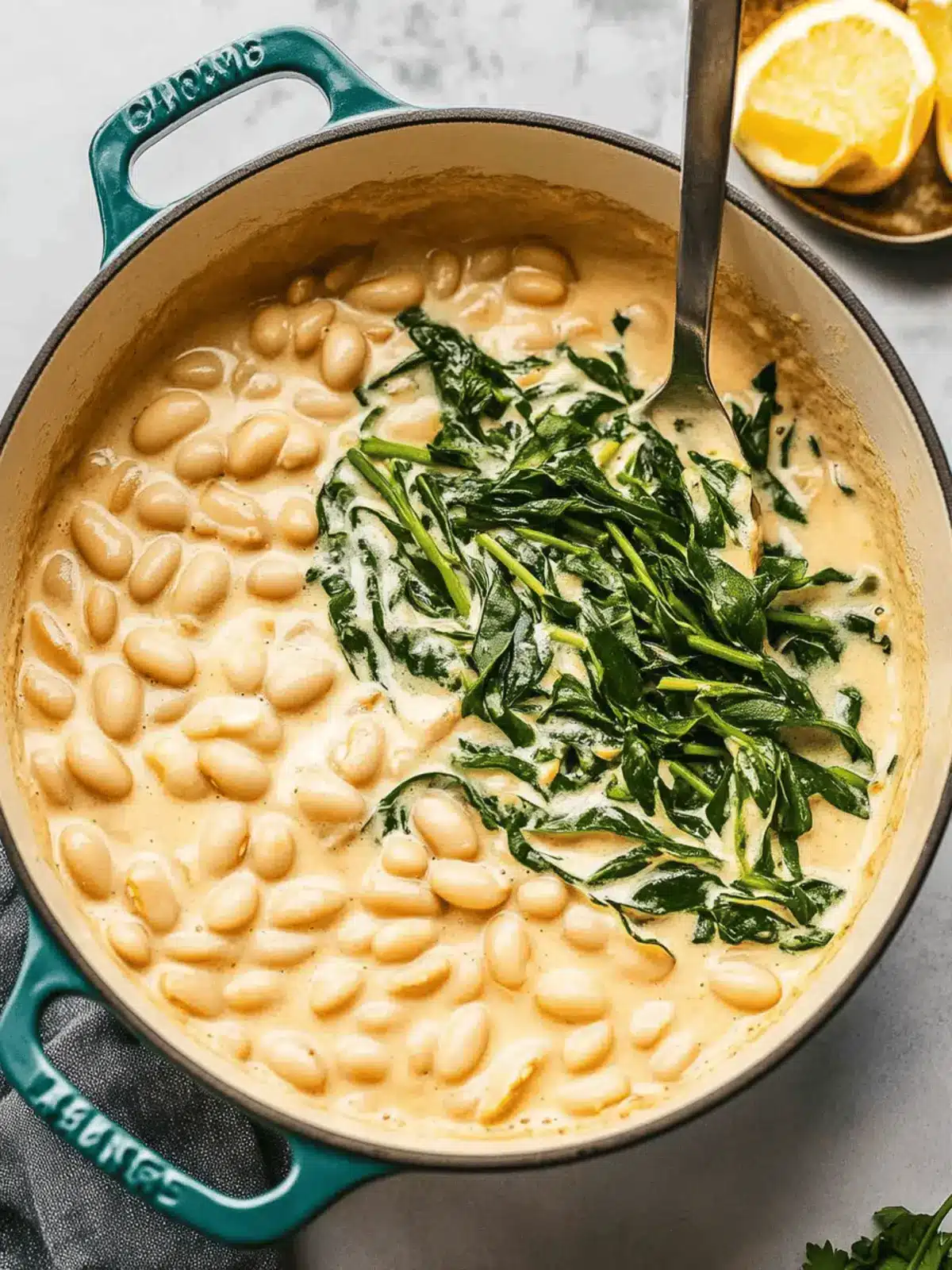 Creamy Miso Butter Beans