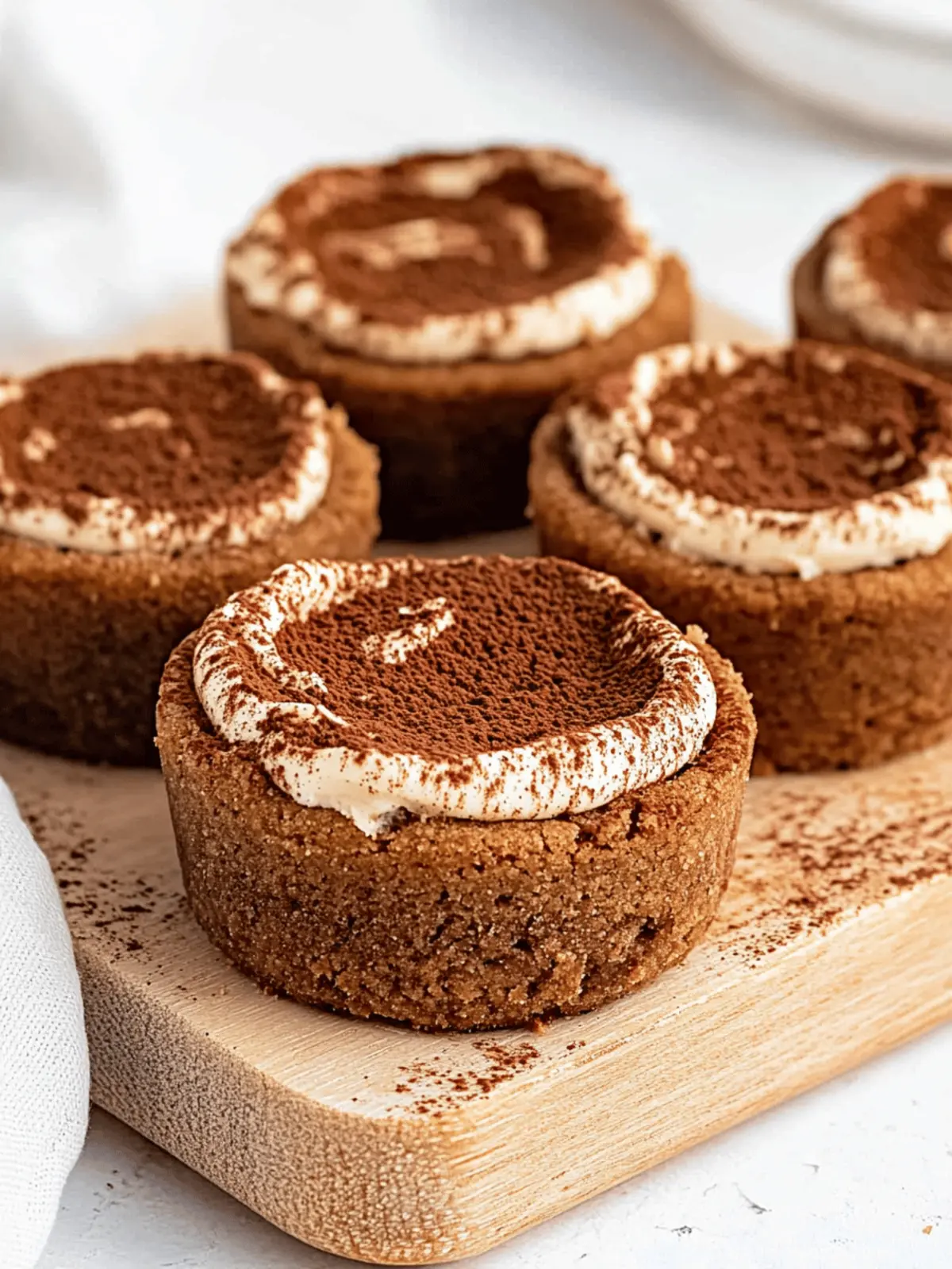 Tiramisu Cookie Cups