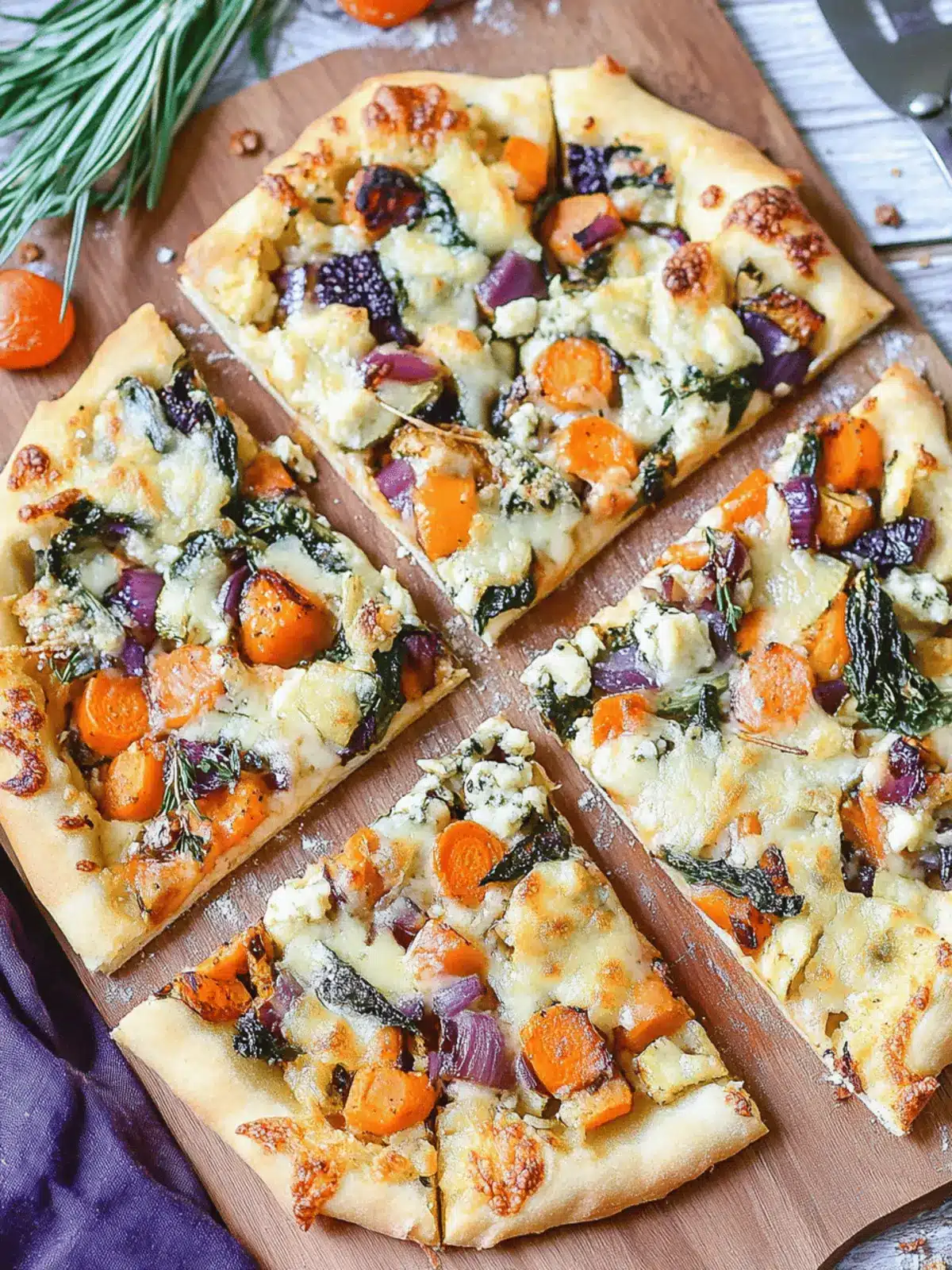 Roasted Vegetable Pizza