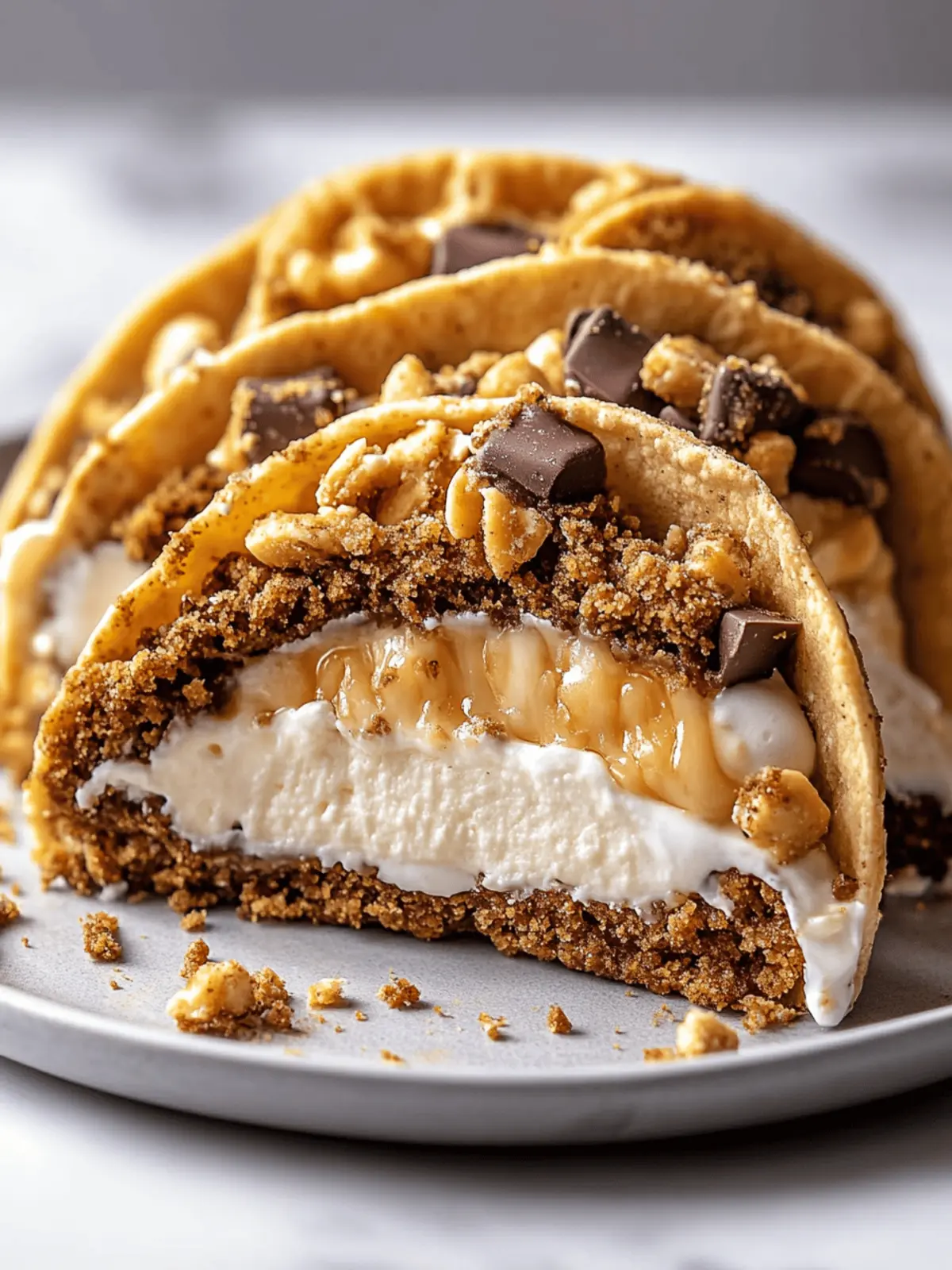Cheesecake Cookie Dough Tacos