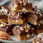 Chocolate Pecan Turtle Clusters