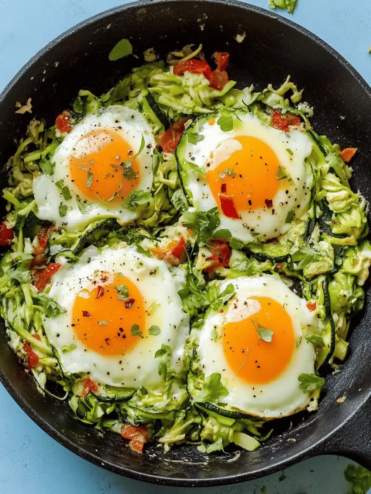 Zucchini Breakfast Skillet