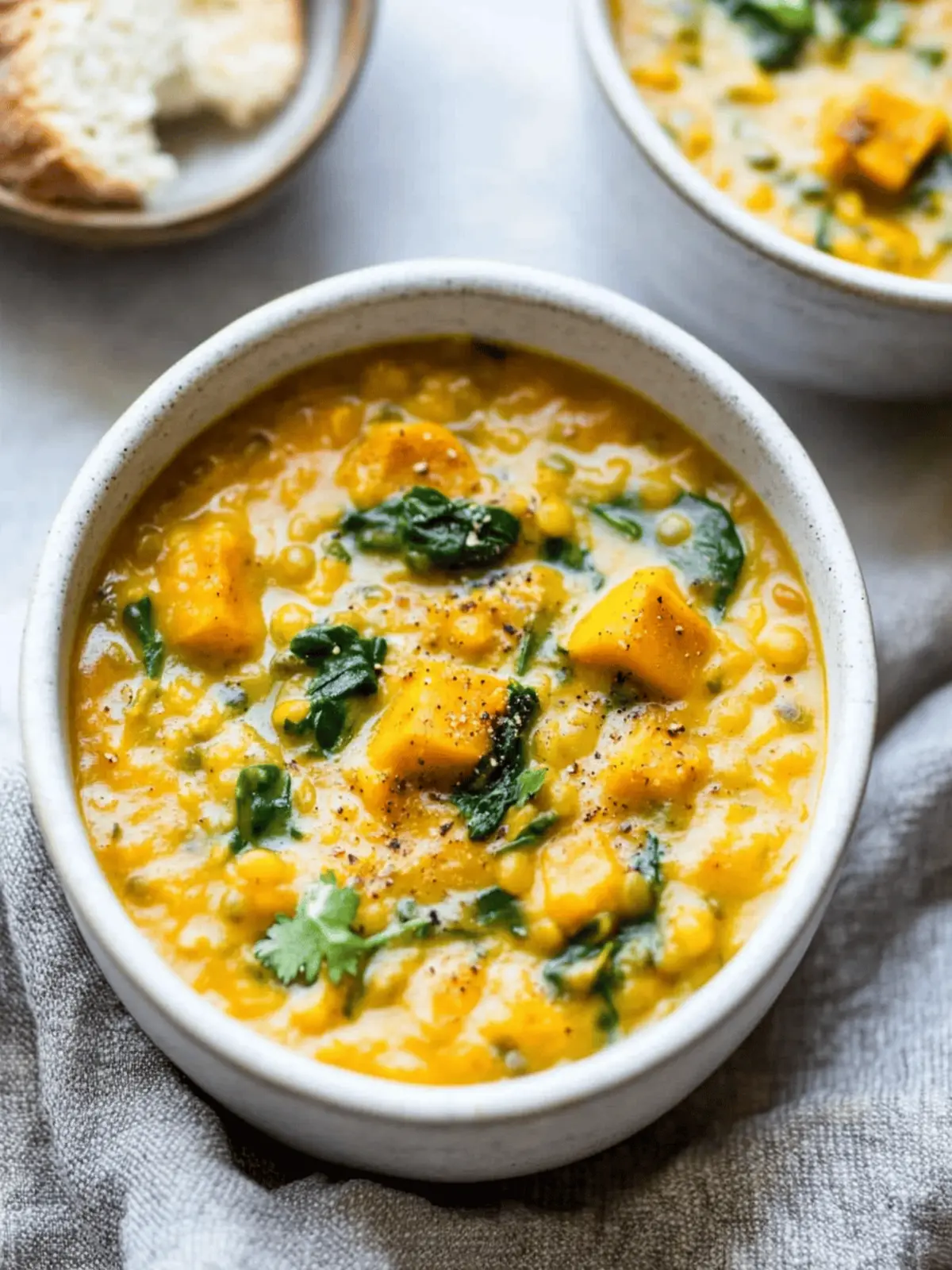 Golden Turmeric Lentil Soup