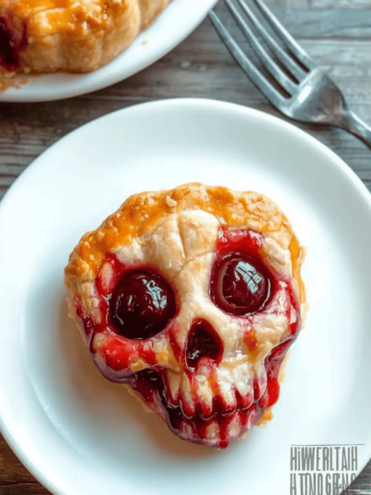 Skull Cherry Pies